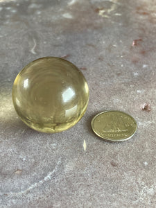 Citrine sphere AAA grade 7 - 1.1"