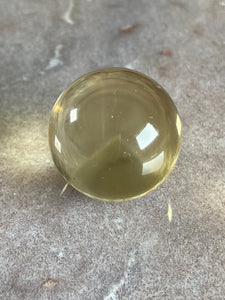 Citrine sphere AAA grade 6 - 0.8"