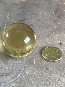 Citrine sphere AAA grade 2 - 1.1"