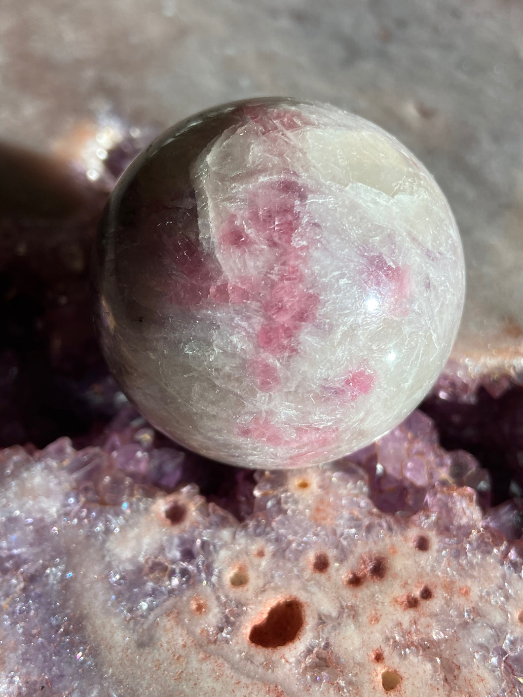 Pegmatite sphere 40mm #7