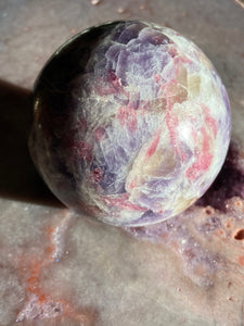 Pegmatite sphere from Madagascar 1