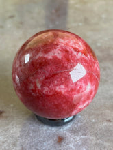 Load image into Gallery viewer, Thulite sphere - 1.6"

