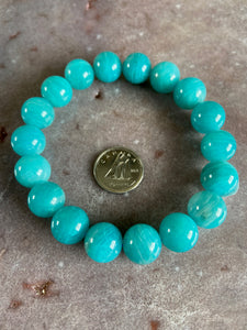 Amazonite bracelet 10mm