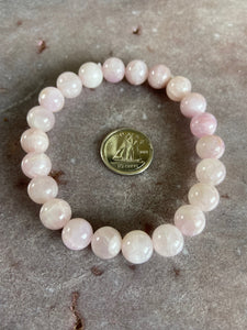 kunzite bracelet 8mm