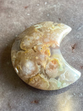 Load image into Gallery viewer, Flower Agate Moon 3
