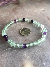 Load image into Gallery viewer, fluorite stretchy bracelet
