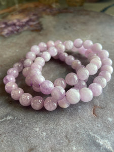 Kunzite stretchy bracelet