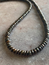 Load image into Gallery viewer, Sahara desert Meteorite necklace strand
