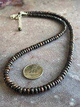 Load image into Gallery viewer, Sahara desert Meteorite necklace strand

