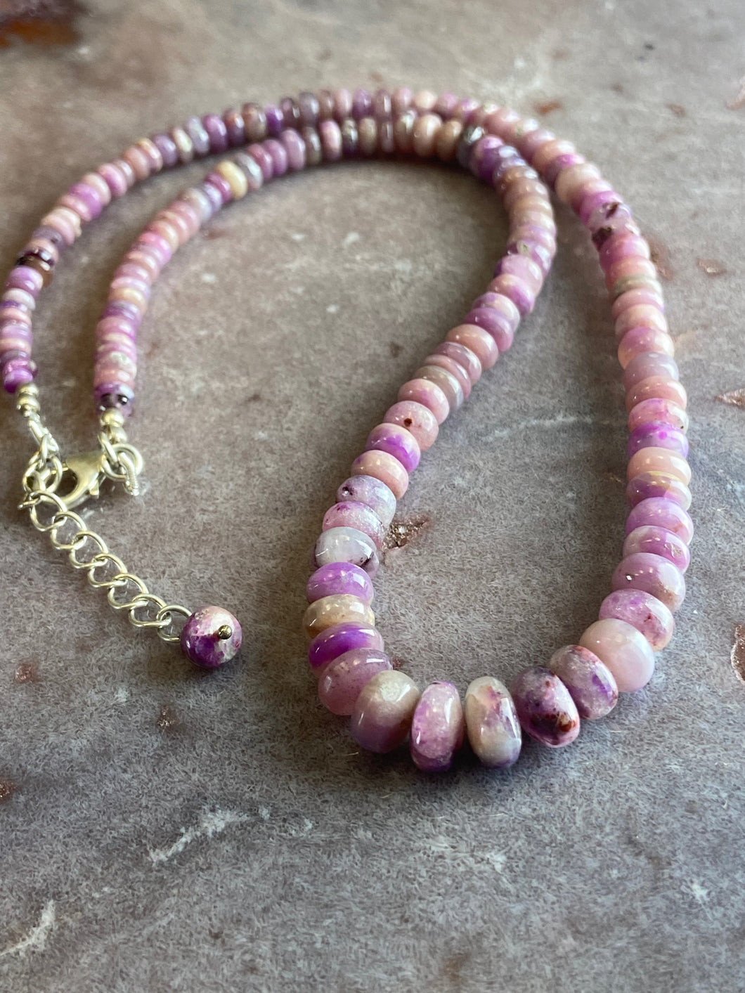 Sugilite strand necklace 3