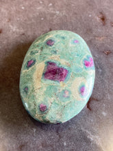 Load image into Gallery viewer, Ruby in Fuchsite palm stone 4
