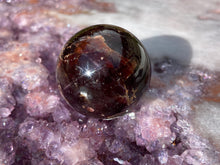 Load image into Gallery viewer, Garnet star sphere 2
