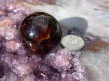 Load image into Gallery viewer, Garnet star sphere 2
