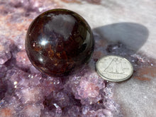 Load image into Gallery viewer, Garnet star sphere 6
