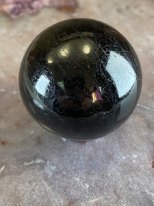 Black Tourmaline Sphere 2