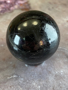 Black Tourmaline Sphere 4