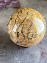 Load image into Gallery viewer, Red Graphic Feldspar Sphere 2
