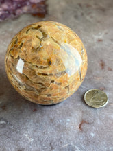 Load image into Gallery viewer, Red Graphic Feldspar Sphere 2
