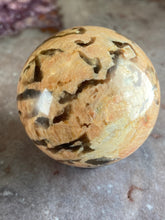 Load image into Gallery viewer, Red Graphic Feldspar Sphere 3
