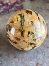Load image into Gallery viewer, Red Graphic Feldspar Sphere 3
