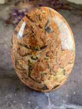 Load image into Gallery viewer, Red Graphic Feldspar free form
