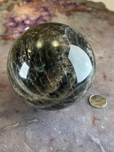 Black Moonstone sphere 3