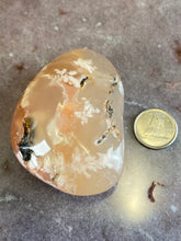 Load image into Gallery viewer, Flower agate palm stone 5
