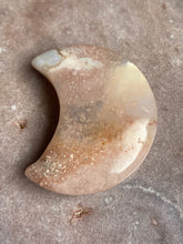 Load image into Gallery viewer, Flower Agate Moon 17
