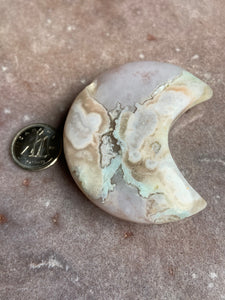 Flower Agate Moon 12