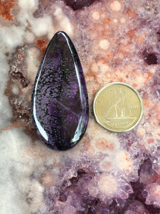 sugilite pendant drilled 2