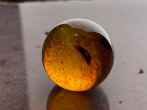 Amber sphere 6