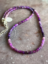 Load image into Gallery viewer, Sugilite strand necklace 10
