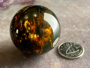 Amber sphere 2