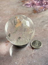 Load image into Gallery viewer, Lemurian crystal ball 27 - 1.7&quot;

