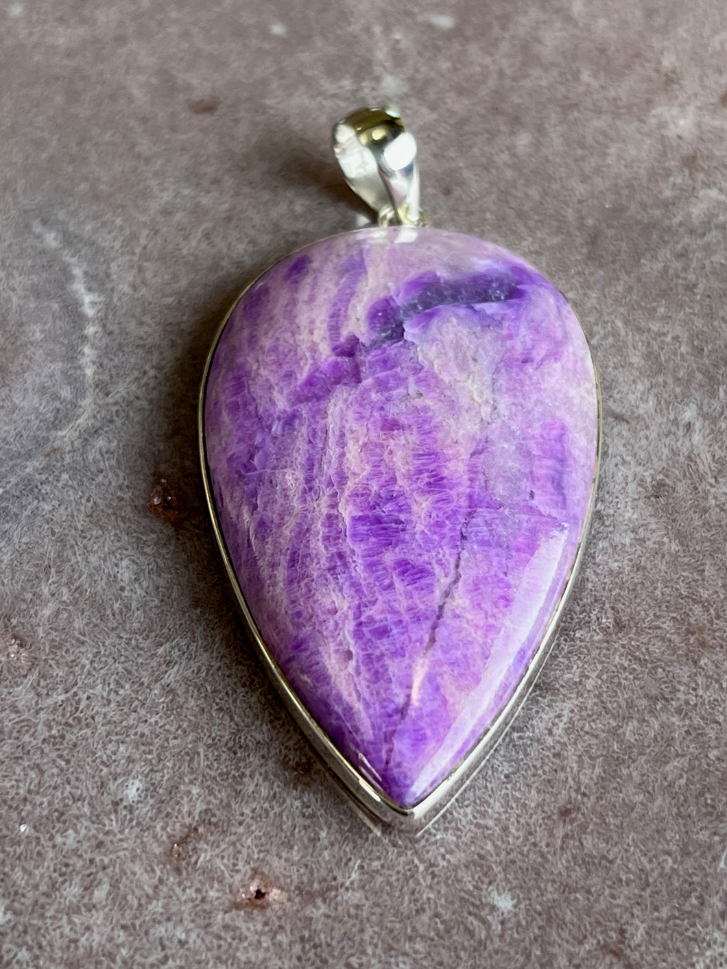 Sugilite pendant 42