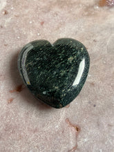 Load image into Gallery viewer, Serpentine with Pyrite heart 7
