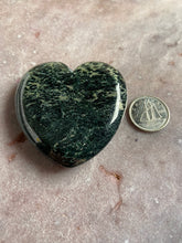 Load image into Gallery viewer, Serpentine with Pyrite heart 6
