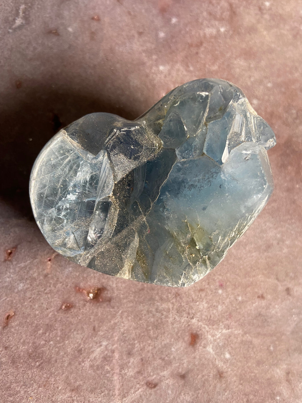 Celestite heart 7