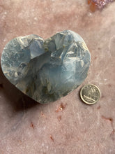 Load image into Gallery viewer, Celestite heart 7
