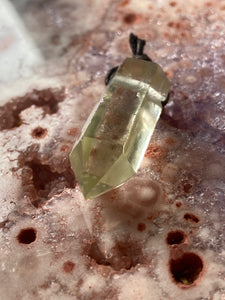 Citrine polished pendant 10