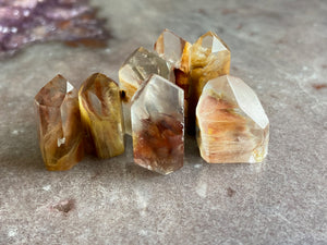 Amphibole Quartz small point (one)