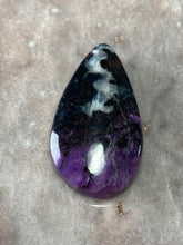 Load image into Gallery viewer, Sugilite pendant drilled 12
