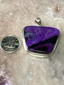 Sugilite pendant 35