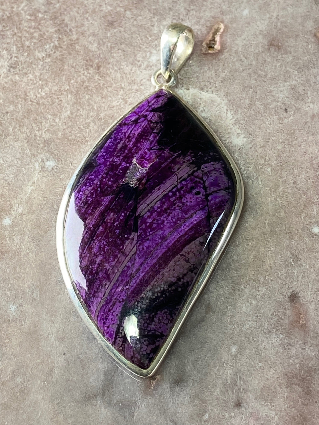 Sugilite pendant 33