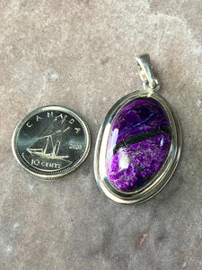 Sugilite pendant 32