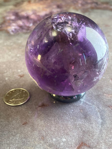 Amethyst 2" sphere