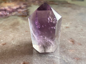 Amethyst polished point 15