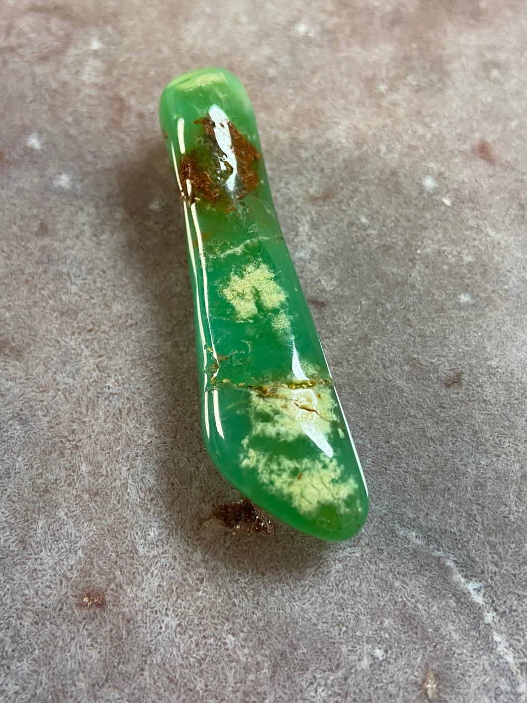 Chrysoprase mini wand 7