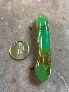 Chrysoprase mini wand 7